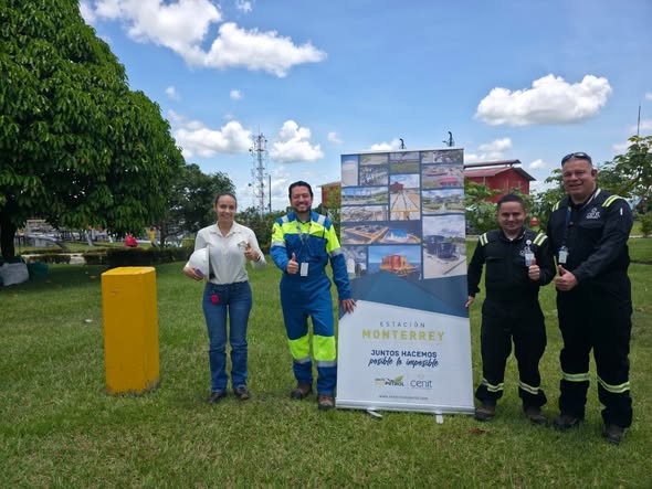 Cenit donó tubería para mitigar un punto crítico en la vía a Campohermoso