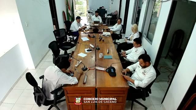 Sesión del Concejo Municipal de San Luis de Gaceno con la que cerró su segundo periodo ordinario, el 30 de mayo de 2026