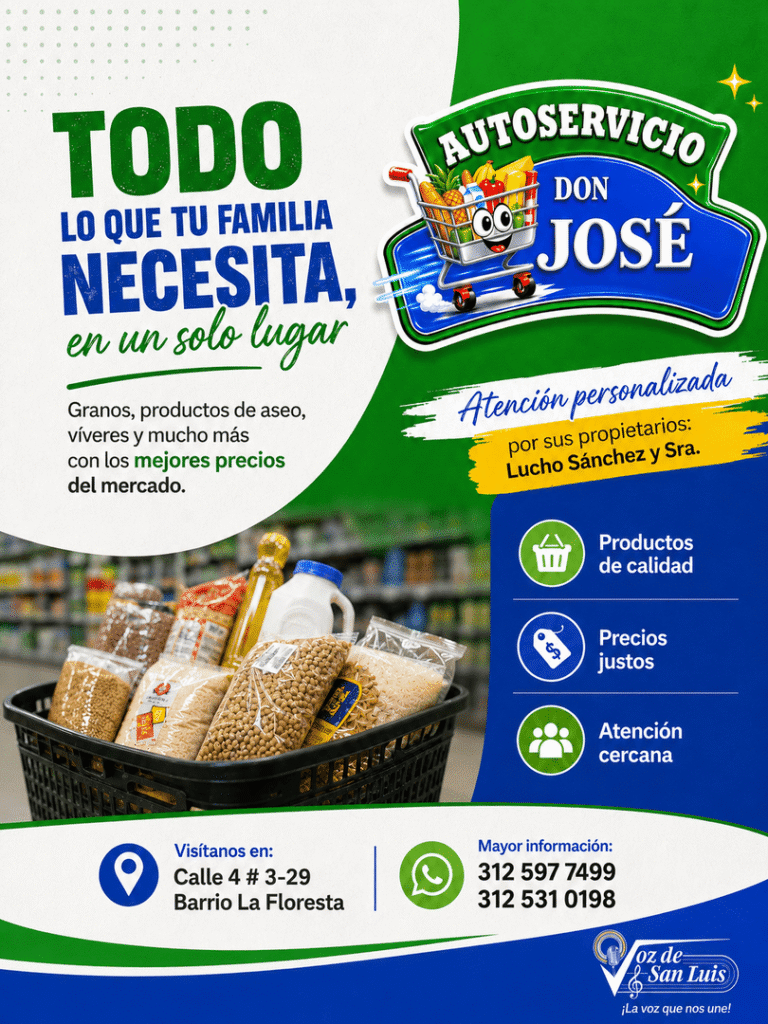 Anuncio de Autoservicio Don José