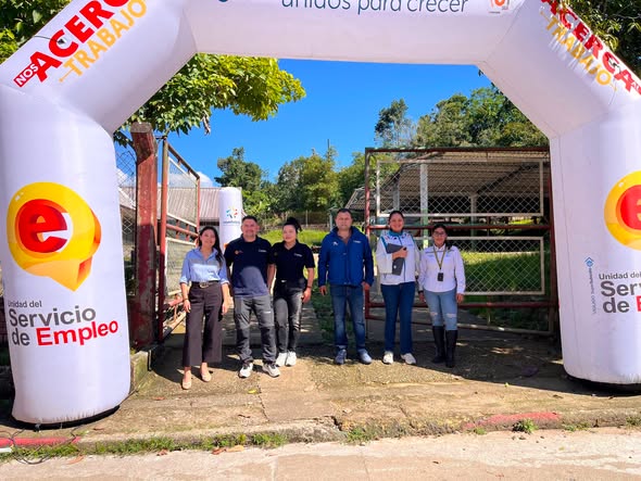 Brigada de empleo en San Luis de Gaceno: el Servicio Público de Empleo atendió en la Biblioteca