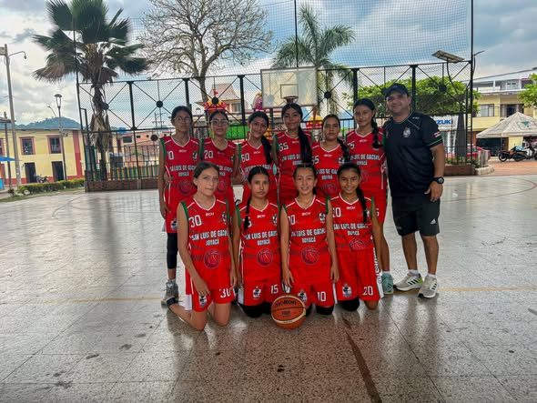 Escuela de baloncesto de San Luis de Gaceno recibió a las delegaciones de Úmbita y Santa María