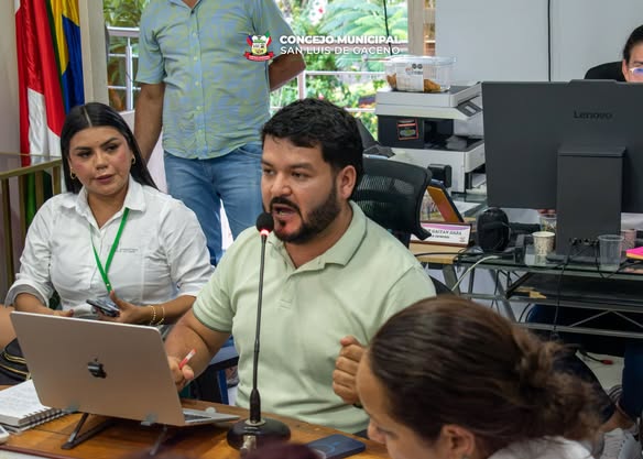Intervención en la sesión del Concejo de San Luis de Gaceno con el GEB y PetroEléctrica de los Llanos