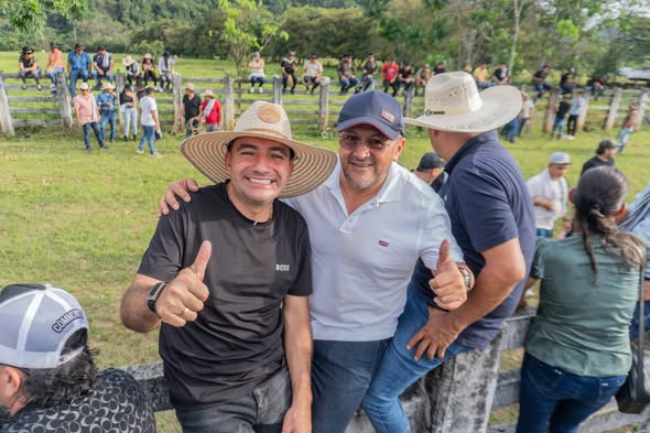 Asistentes al trabajo de llano de las Ferias y Fiestas de San Luis de Gaceno