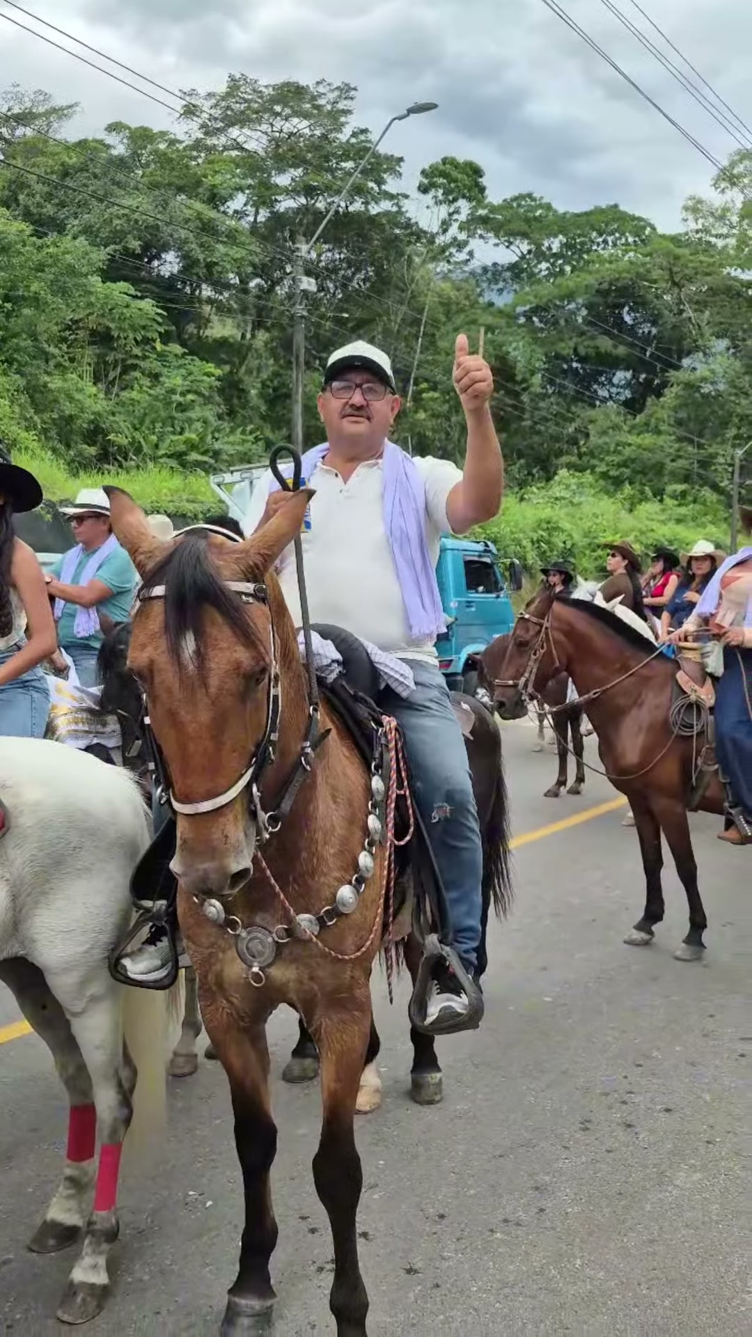 Así fue la gran cabalgata del 18 de enero de 2026. Video de la Alcaldía de San Luis de Gaceno.