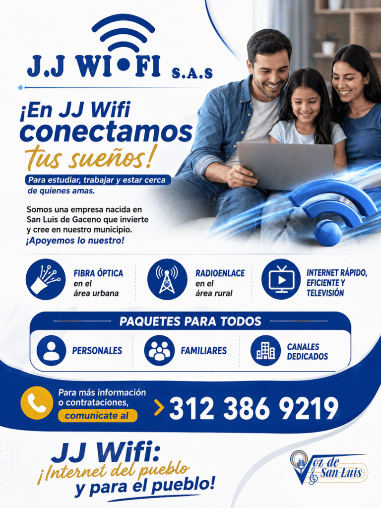 Anuncio de J.J WiFi S.A.S.