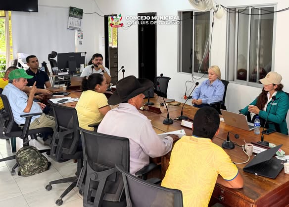 Reunión informativa sobre Chivor II en el Concejo de San Luis de Gaceno
