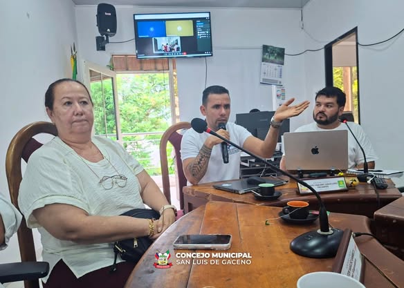 Sesión del Concejo Municipal con las EPS en San Luis de Gaceno, el 26 de mayo de 2026