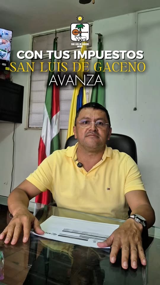 Campaña «Con tus impuestos, San Luis de Gaceno avanza» por el recorte de transferencias en San Luis de Gaceno