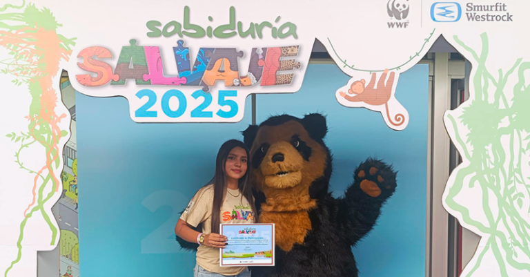 Estudiante de San Luis de Gaceno, tercera del país en el concurso Sabiduría Salvaje de WWF