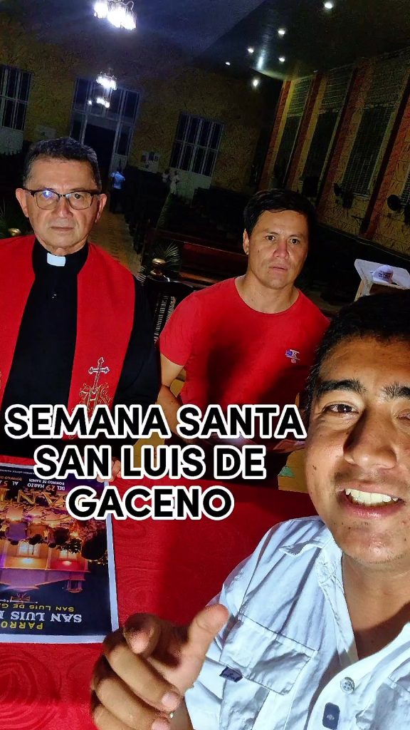 Invitación a la Semana Santa 2026 en la parroquia San Luis Beltrán de San Luis de Gaceno