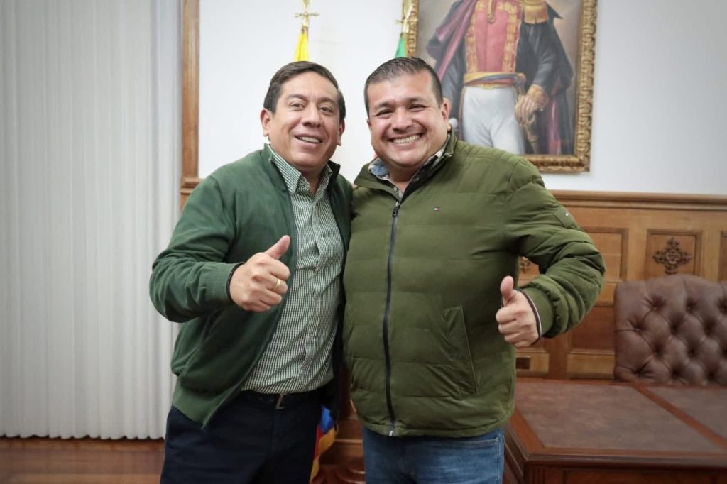 Breves regionales de febrero de 2026: el gobernador Carlos Amaya y el alcalde de Sutatenza, Rodrigo Hernán Carrillo