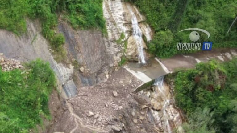Vía Santa María–Puente Guavio, cerrada por un derrumbe: buscan un paso alterno para 4×4