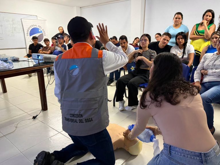 Gestión del riesgo en Santa María: Alcaldía, AES y Cruz Roja convocaron talleres ante las lluvias