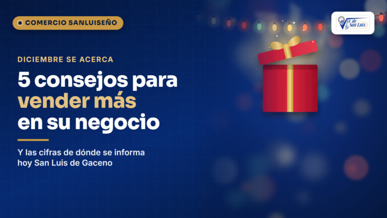 Diciembre se acerca: 5 consejos para vender más en su negocio, con un regalo navideño entreabierto