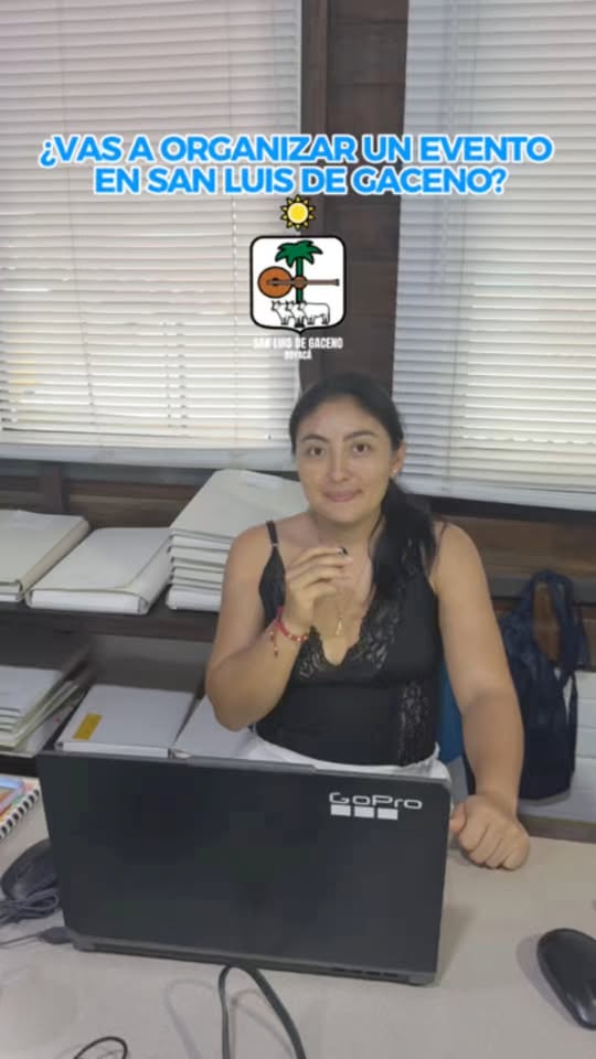 Pieza de la Alcaldía sobre los permisos para eventos en San Luis de Gaceno