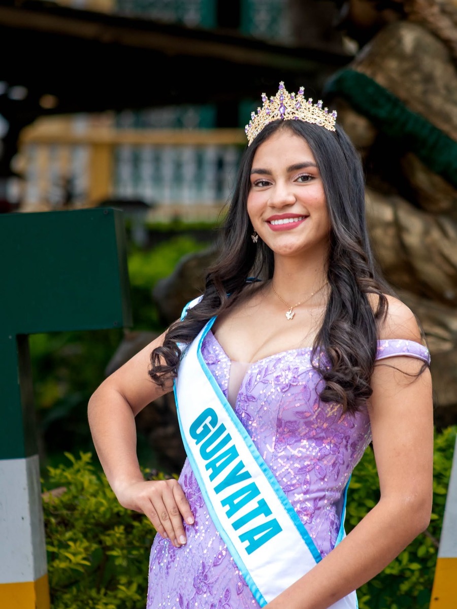 Sammy Valentina Collazos Pérez, candidata de Guayatá al Reinado del Agua de Macanal 2026