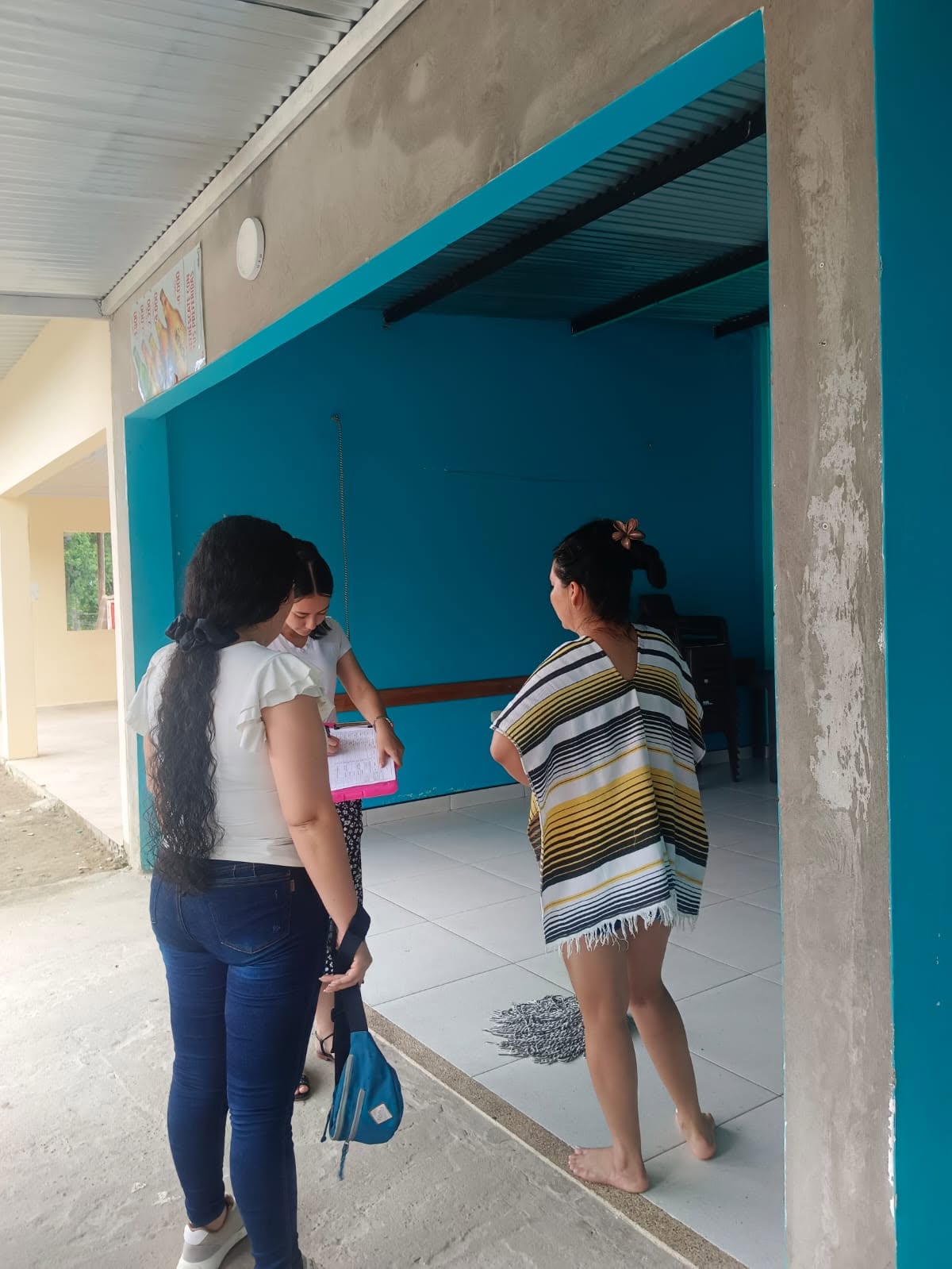 Visita de la Secretaría de Hacienda de Sabanalarga a un establecimiento por el impuesto de industria y comercio
