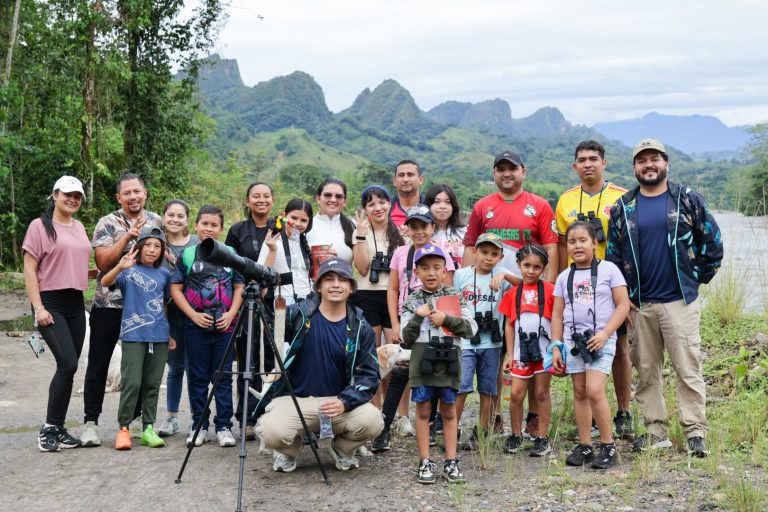 San Luis de Gaceno hizo un taller de avistamiento de aves con la Fundación Colectivo Tontogüé